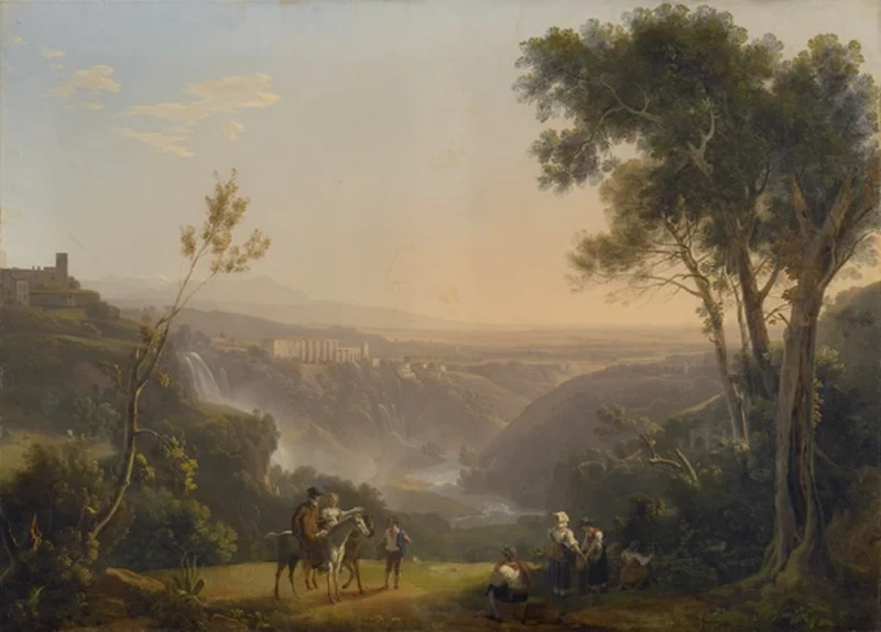 11-Luigi Basiletti –Veduta di Tivoli - Pinacoteca Tosio Martinengo, Brescia 